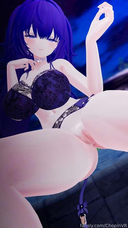 Do I look beautiful tonight? 💜


#vr #vtuber #anime #hentai #lewdtuber #fyp #boobs #butt