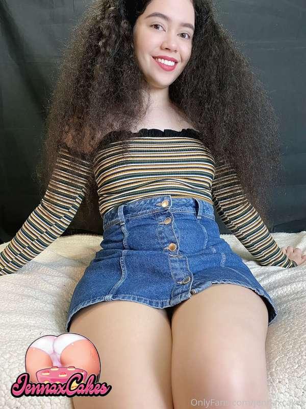 Happy Titty Tuesday :D 
Take a peek up my skirt hehe ;) 
Com..