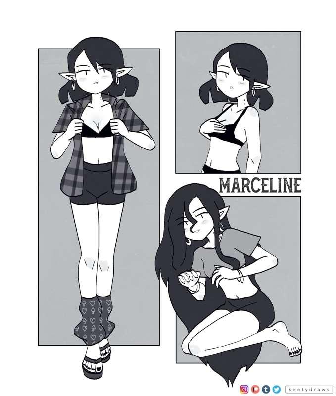 More Fashion Marcelines (+NSFW Versions)