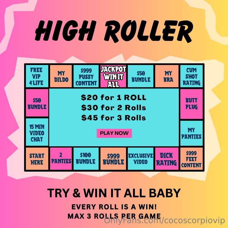 TIP To Roll the Dice 🎲 Everyone WINS Every Time! 🏆$20 for 🎲$..