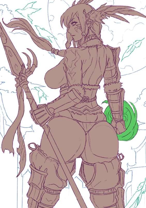 Monthly Rewards : Leah Bright Water [Sketch /SFW ONLY]