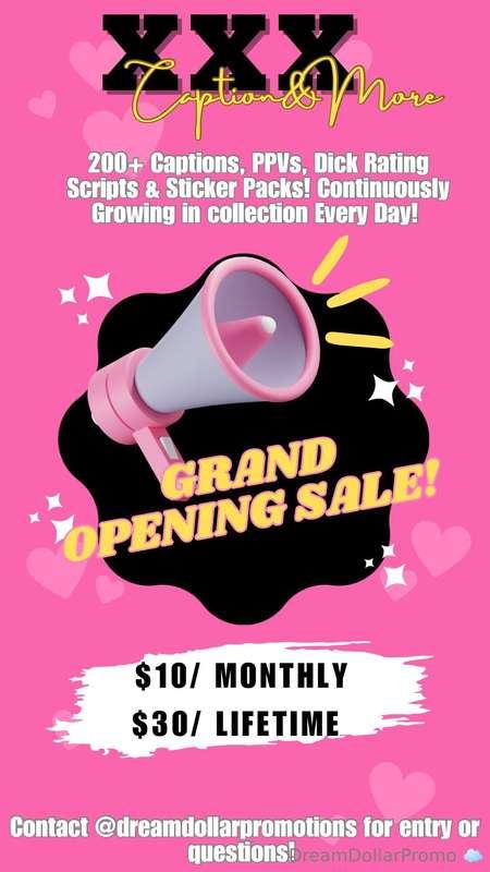 ## Struggling to come up with PPV ideas? Captions? Attention..