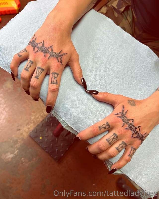 New Hand Tattoos🥰