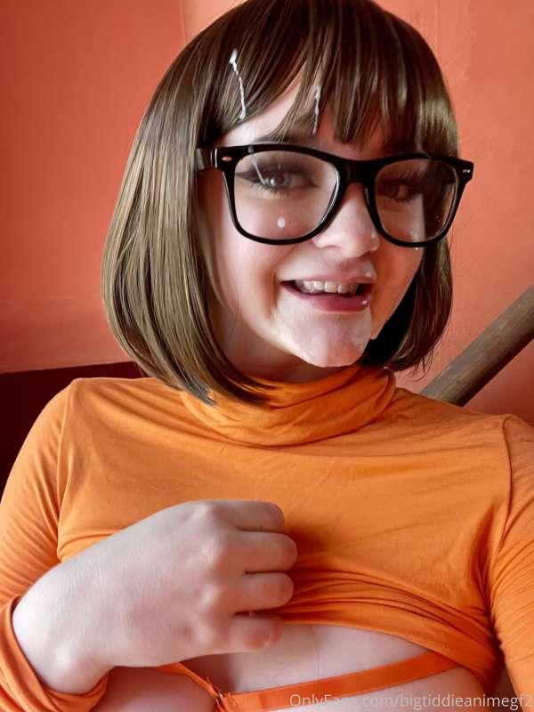 Velma just got a facial 🧡