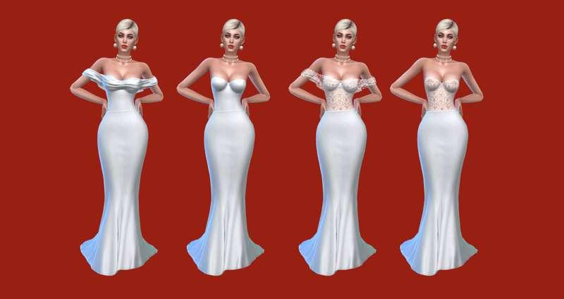 WIP - My Sexy Wedding: Finished Dresses