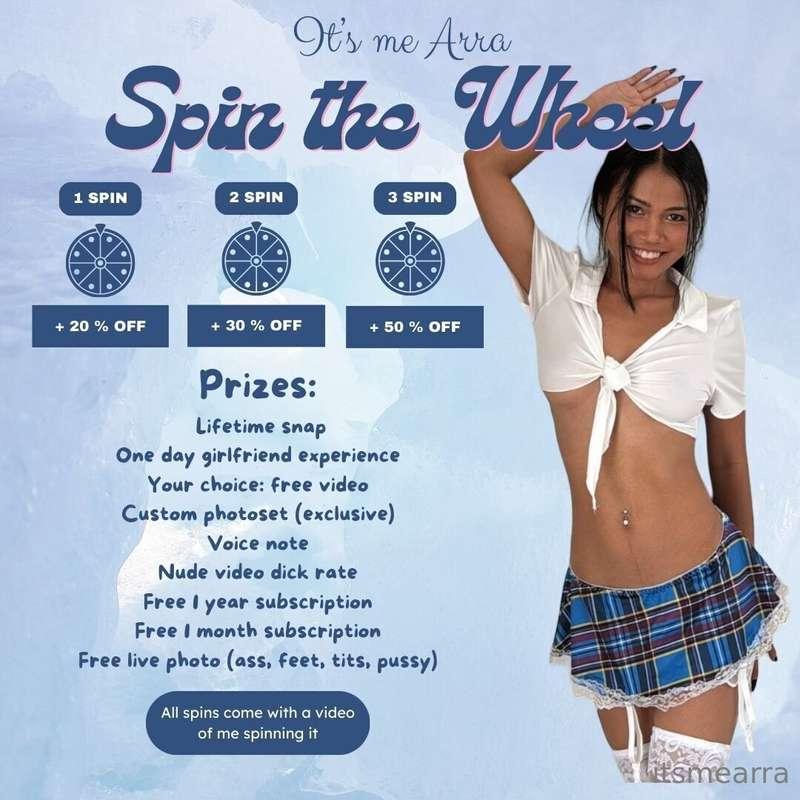 Small in stature, but my spins bring big rewards! 🥰 Ready to..