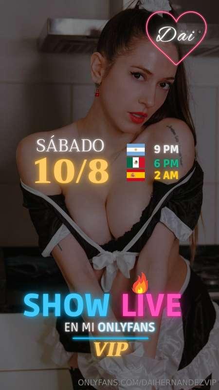 ***PRÓXIMO SHOW EN VIVO BEBEE*** 🥵🔥❤️‍🔥 ESTE SÁBADO 10/8 🤩 T..