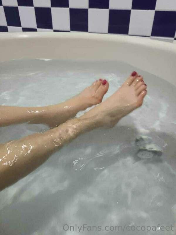 Nuevo set de pies en jacuzzi ❤️💦