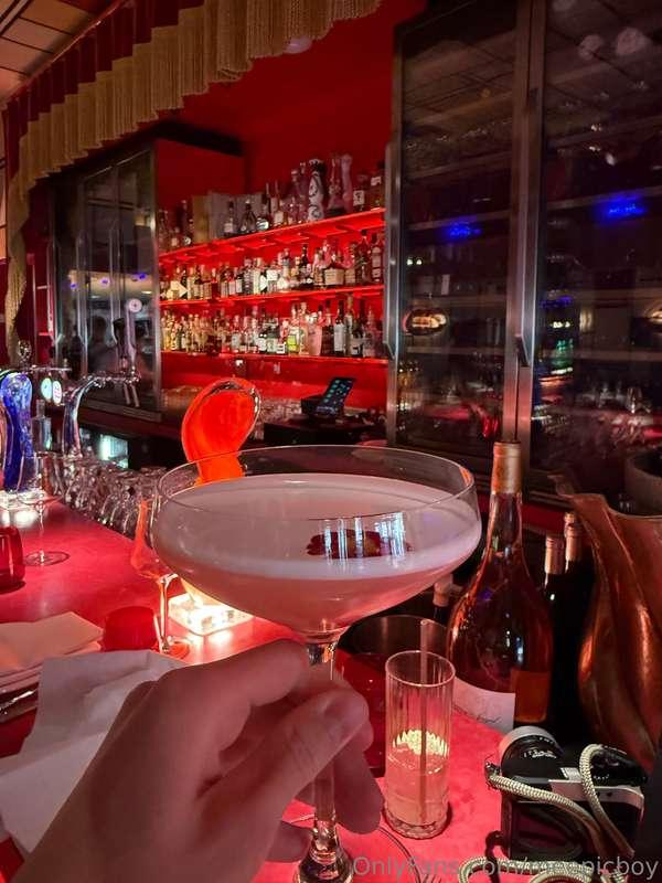 Would you buy me a drink or just stare from across the bar?😉..