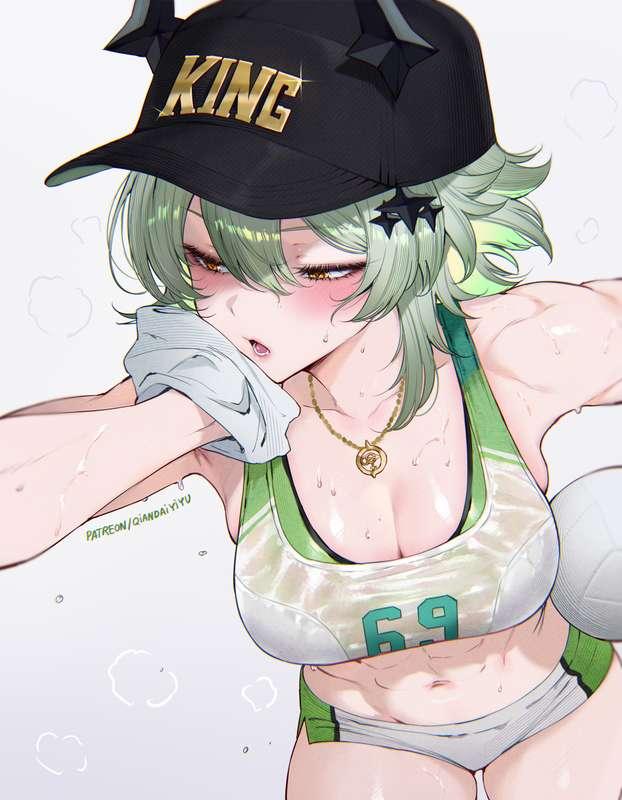 Muscle mommy Caesar King.png (4k/High Quality)