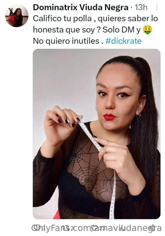 Dickrate 😈.                                            
  -C..