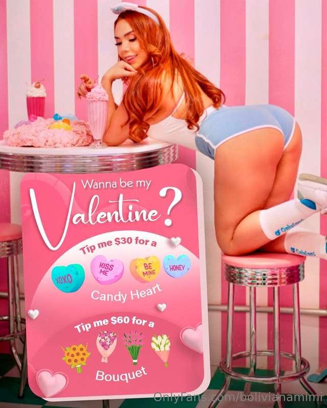 Wanna be my Valentine? 💝Let's play with sweet, spicy and som..