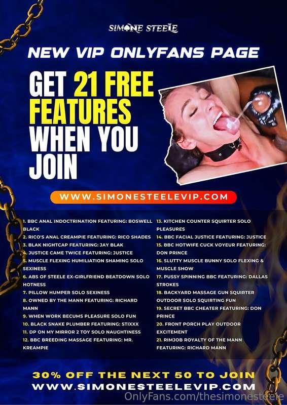 💪 21 FULL VIDEO FEATURES FOR LESS THAN $1 EACH!💪  👀 My new O..