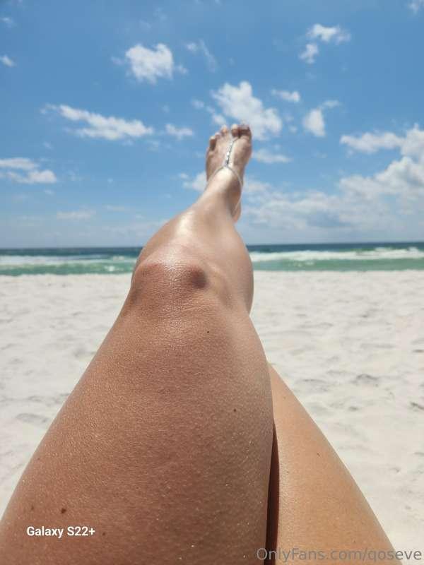 The beach was great. Cum run the lotion in. There is areas t..