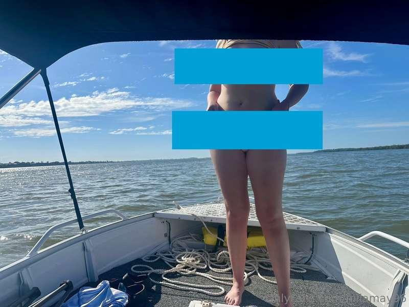 I got super horny while out on the boat with my friend. Watc..