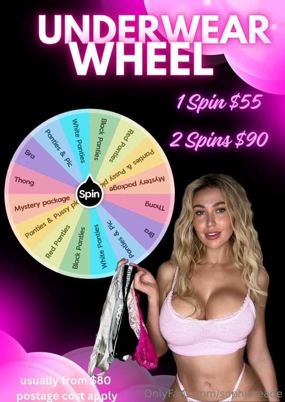 ⭐️⭐️ Underwear Wheel⭐️⭐️  Want to win yourself some of my na..