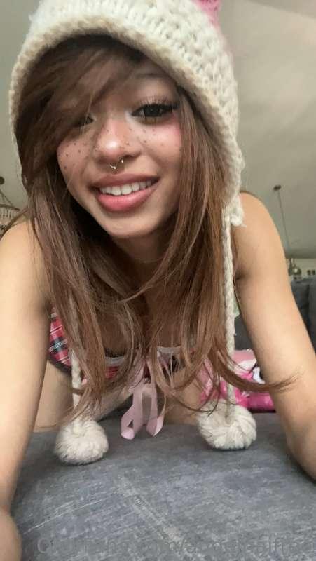like my new piercings??:D🌸💗🍓