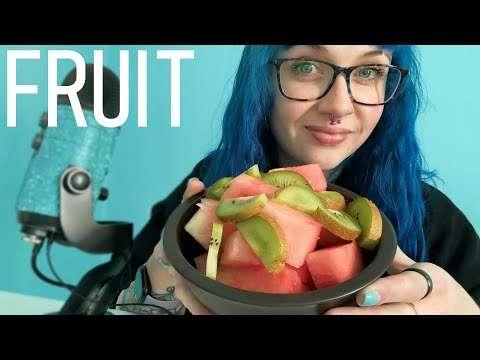 📣 EARLY ACCESS 📣 ASMR Eating Watermelon & Kiwi Fruit (Crunchy, Juicy Eating Sounds) 🥝🍉