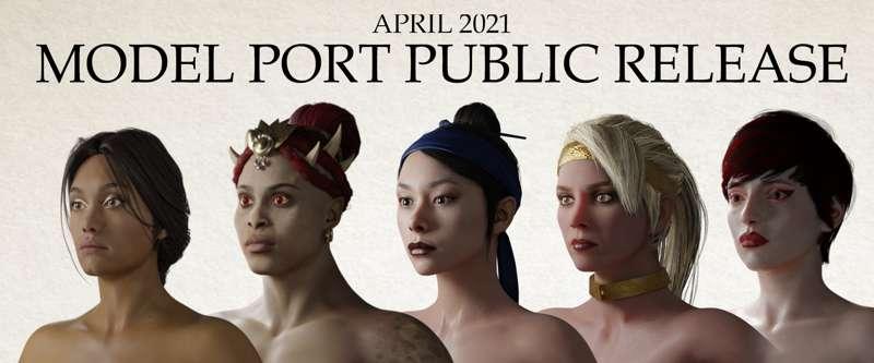 Blender Model Ports Public Release - April 2021