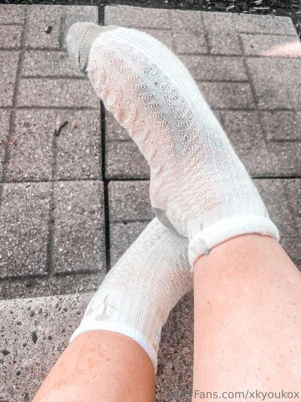 Tip because you love my socks and wish you could worship my ..