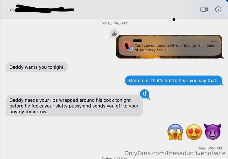I love how turned on my hubby gets when I tell him I'm going..