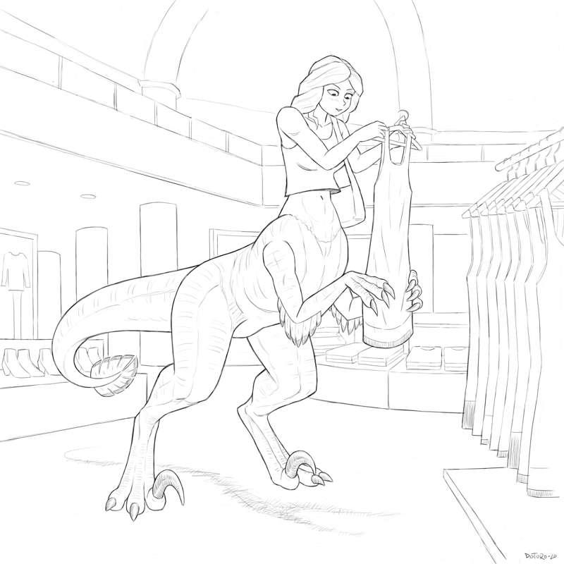 Raptor Shopping (Sketch)