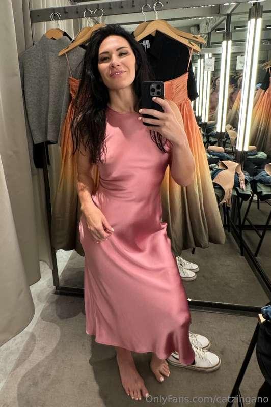 I love getting to shop and get pretty dresses that I can’t g..