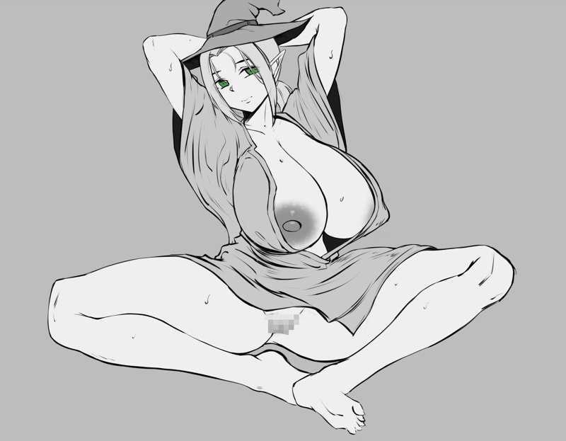 pregnant elf  Invisibility magic~