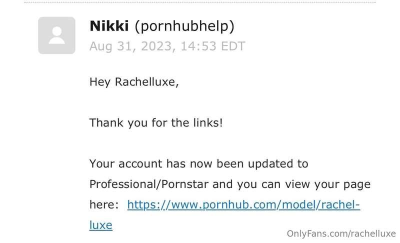 Yay I’m officially a Pornstar !! Pornhub changed my status!!..