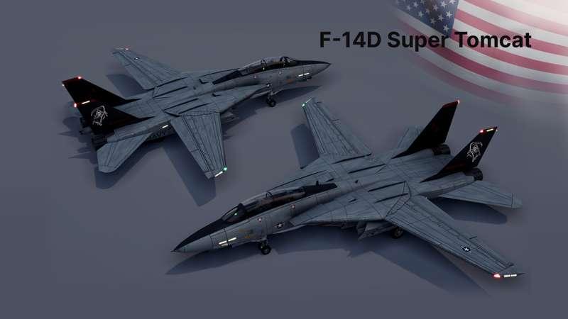 Hello friends! Meet the F-14D Super Tomcat - top modification of one of your favorite aircraft