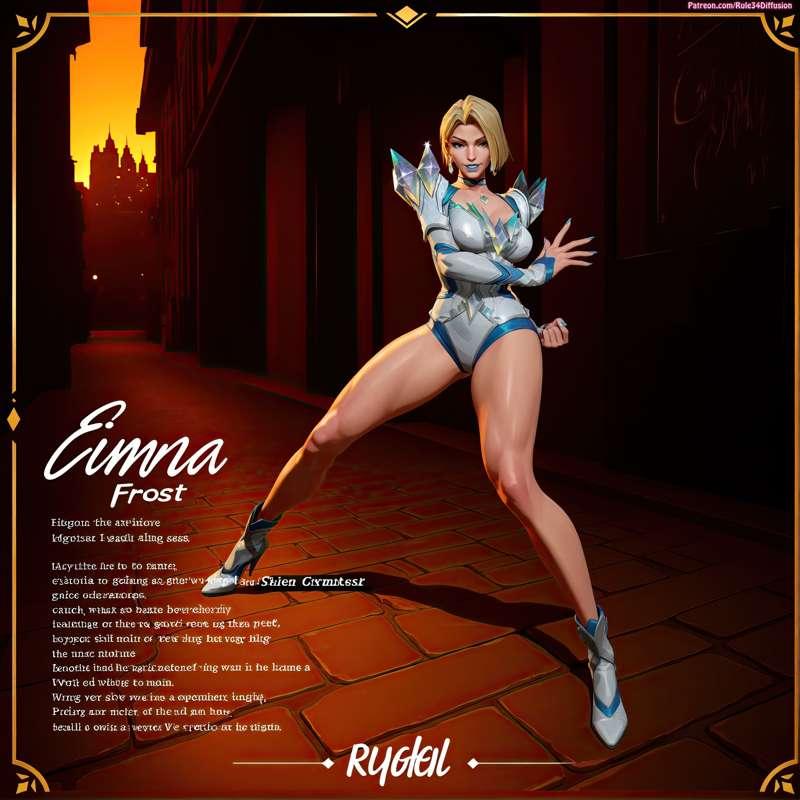 Emma Frost of Marvel Rivals Sexy Poses [Gen 2.5]