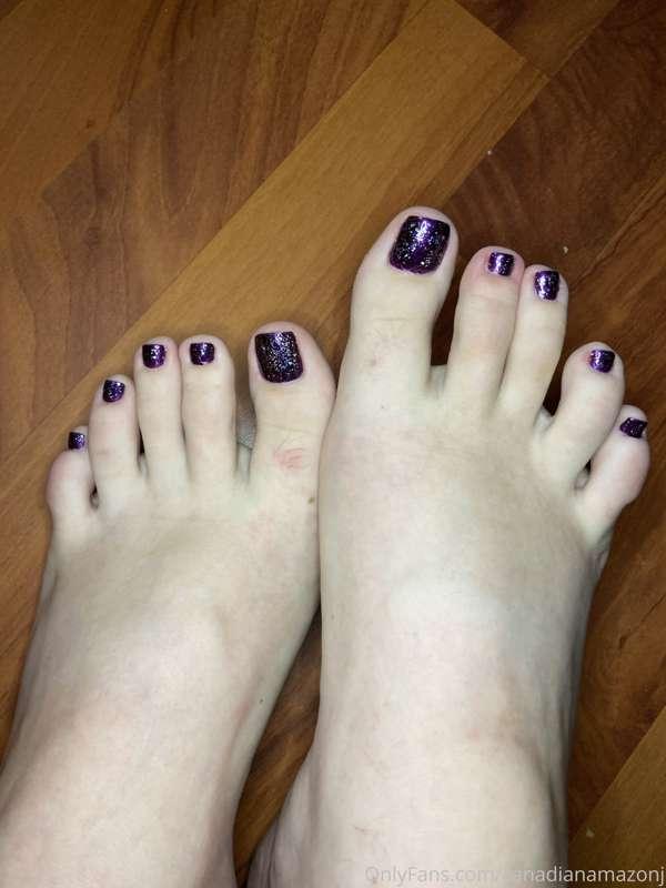 fresh pedi 🌸 🧼
