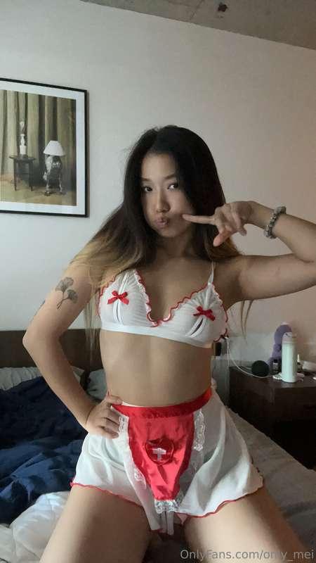 nurse mei at your service 😘