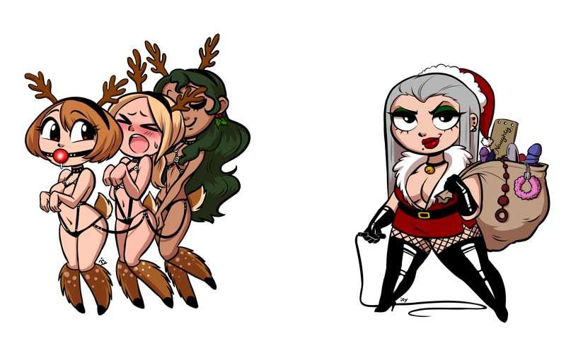 December Sticker Club Designs are done!!!
