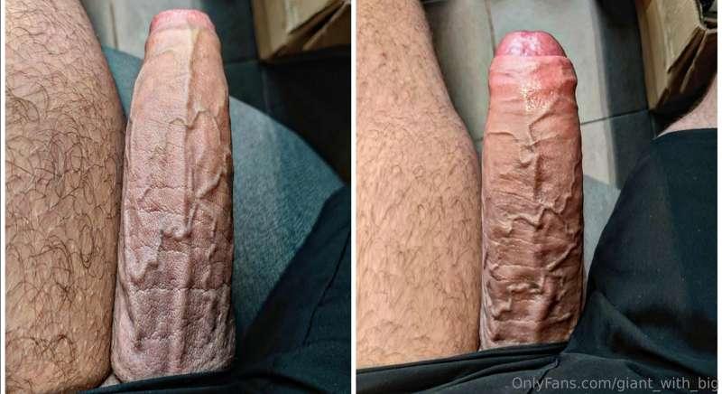 Horny 10 inch veiny monster...omg i need to cum 🥰😍❤️ imagine..