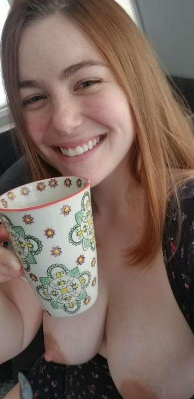 Good morning! Drinkin my first cup of the day. How about you..