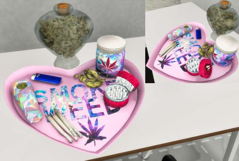 Kush Love Weed Tray