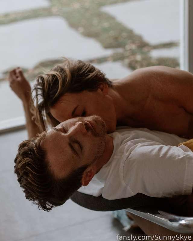 Some intimate moments with Sunny 😌

#realcouple #fyp #love #husbandwife #poly #cute #intimate


