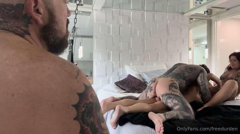 Fucked this guys wife right in front of him and dumped my lo..