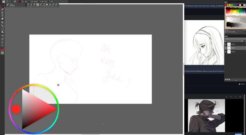 Today's Thumbnail Art Process 🎨