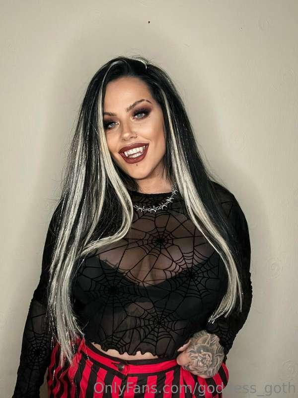 My costume might be scary, but I promise to treat you right!..