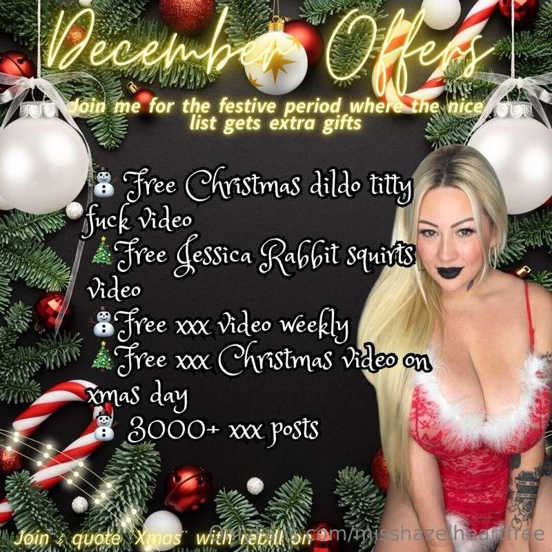 🎁🎅 𝐃𝐄𝐂𝐄𝐌𝐁𝐄𝐑 𝐎𝐅𝐅𝐄𝐑𝐒🎅🎁𝙅𝙤𝙞𝙣 𝙢𝙚 𝙛𝙤𝙧 𝙩𝙝𝙚 𝙛𝙚𝙨𝙩𝙞𝙫𝙚 𝙥𝙚𝙧𝙞𝙤𝙙 𝙬𝙝𝙚𝙧𝙚 𝙩𝙝𝙚..