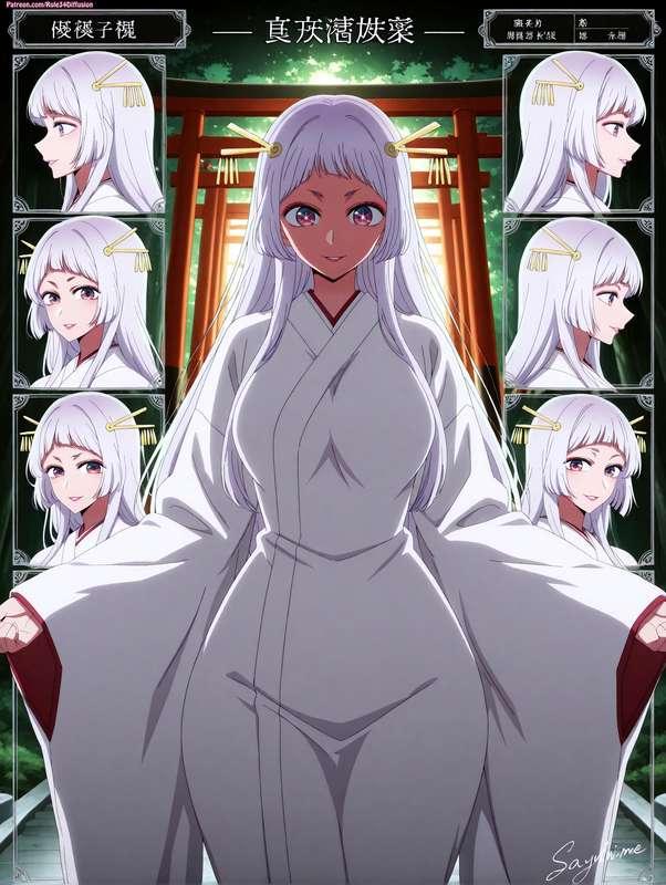Sayahime of Oshi No Ko Sexy Poses [Gen 2.5]