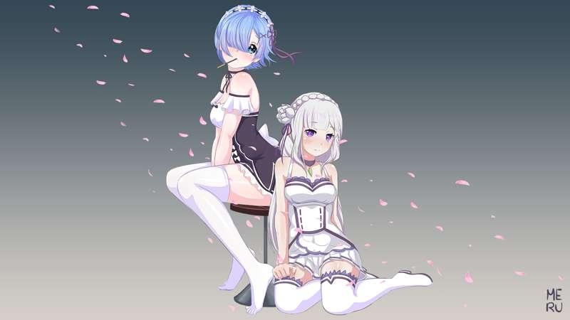Rem / Emilia Wallpaper