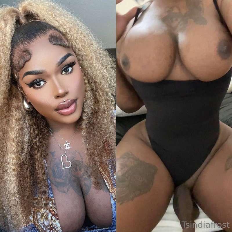 The face , the girl dick😍