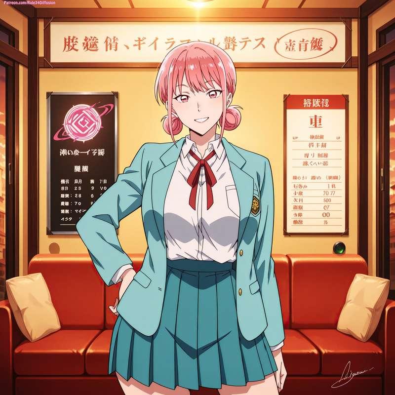 Hina Chono of Blue Box Sexy Poses [Gen 2.5]