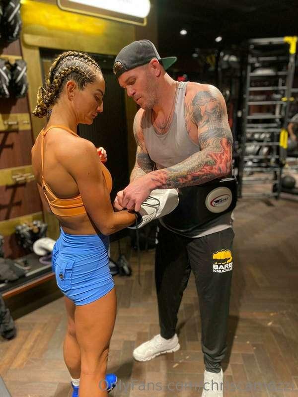 So proud of my girl @whitneyjohns for getting the win this w..