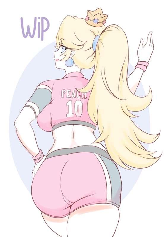 PrincessPeach～Color Skecth (WIP)