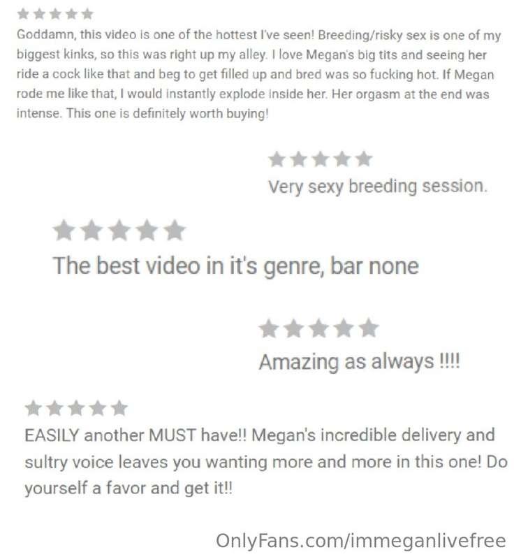 Some of your reviews after watching the exclusive videos ava..