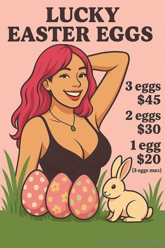 ✨ LUCKY EASTER EGGS ✨9 eggs. 9 surprises. Are you ready to t..